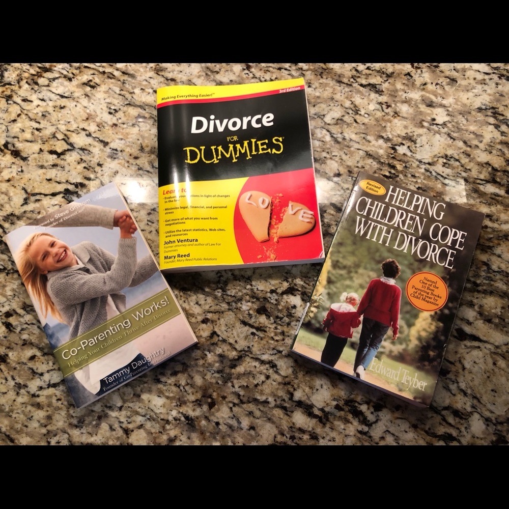 Divorce and co parent book bundle